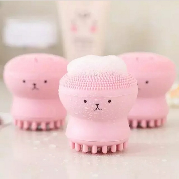 2PCS Silicone Face Cleansing Brush Facial Cleanser - Picture 3 of 7
